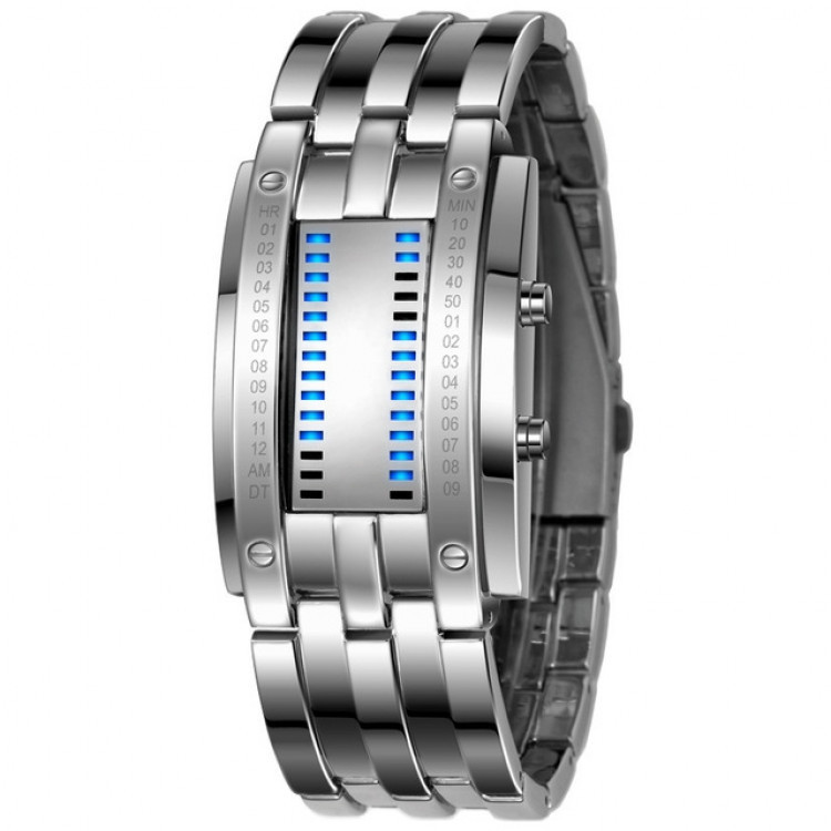 

Мужские часы LED Skmei 0926 Silver (0401)