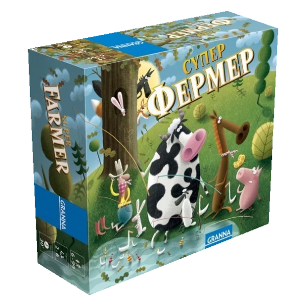 

Настольная игра GRANNA Суперфермер мини-версия (Super Farmer Mini) ( 81862 )