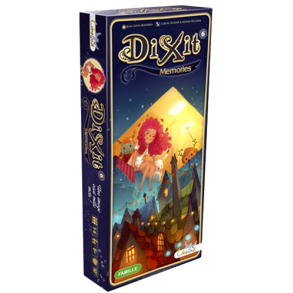 

Настольная игра Libellud Диксит 6: Воспоминания (Dixit 6: Memories) дополнение ( 777 )