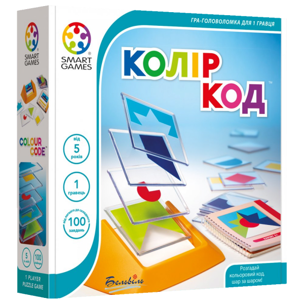 

Настольная игра Smart Games Цветовой Код (Colour Code) ( SG 090 UKR )