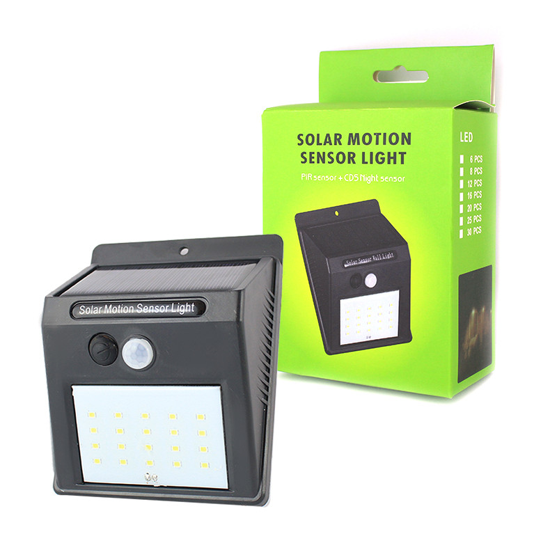 

Настенный уличный светильник Solar Motion Sensor Light 30 LED