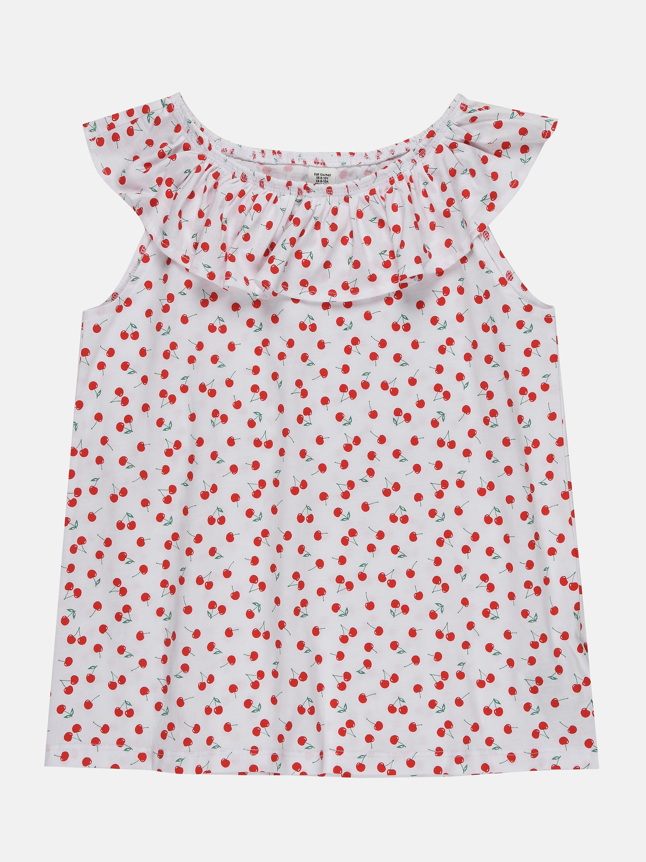 

Футболка H&M 1901-69747092 134-140 см Белая с принтом