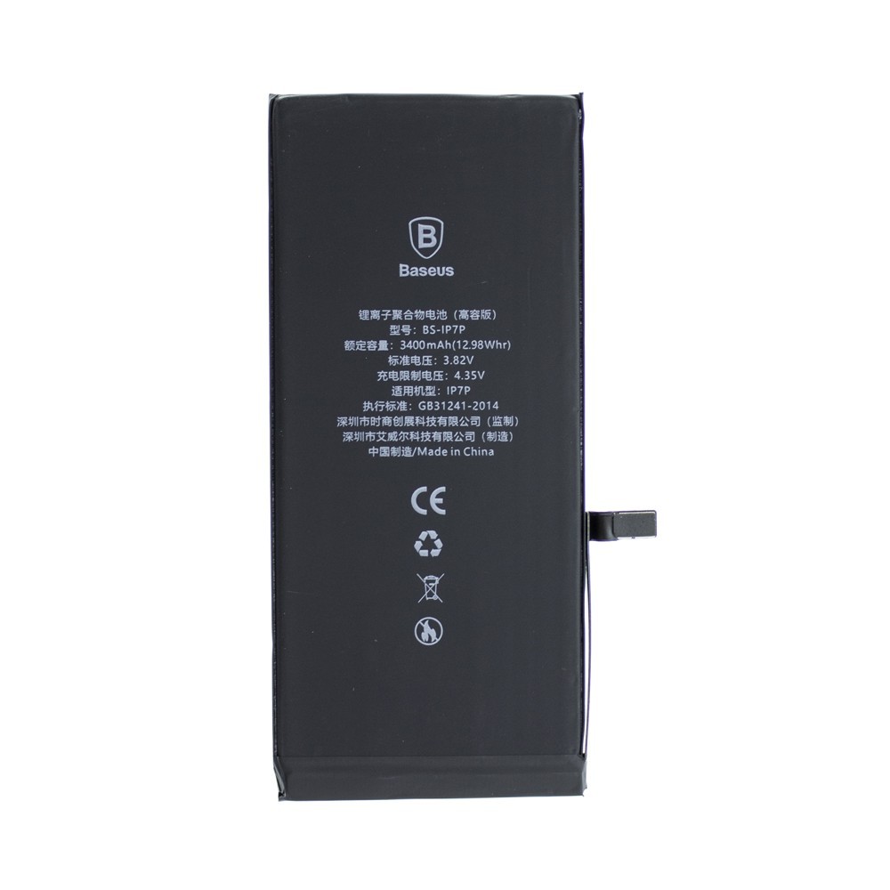 

Аккумулятор Baseus для iPhone 7 Plus 3400 mAh УСИЛЕННЫЙ