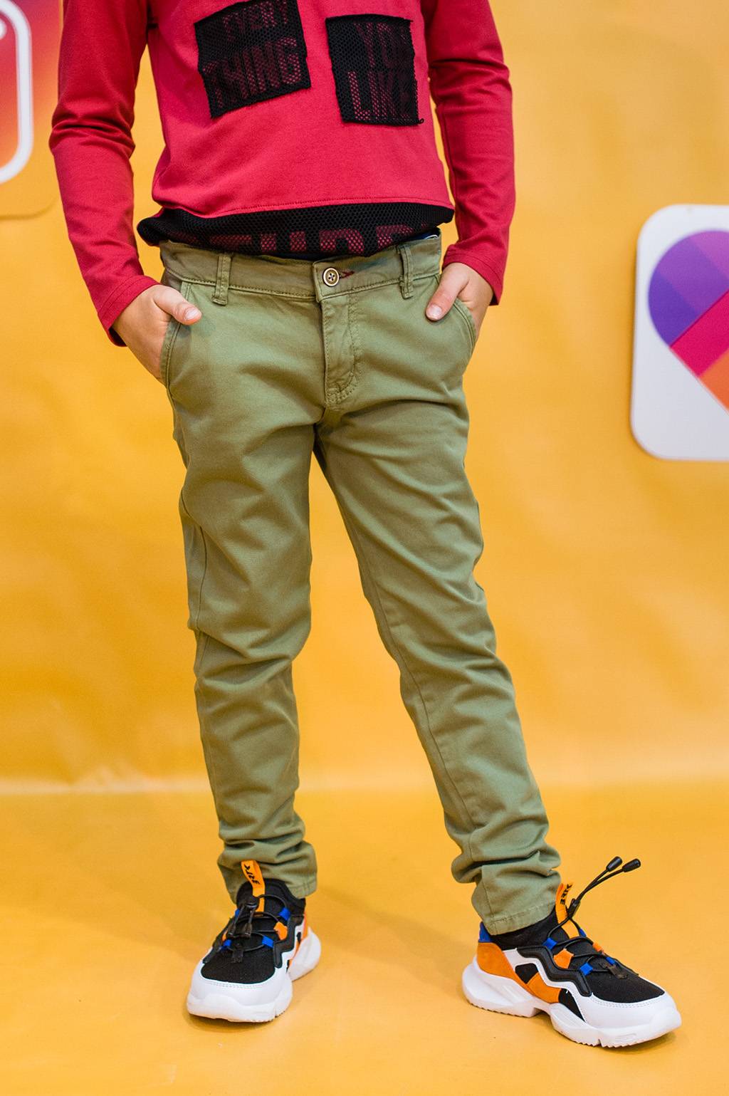 

Брюки A-yugi Jeans 110 см Хаки (2125000655482)