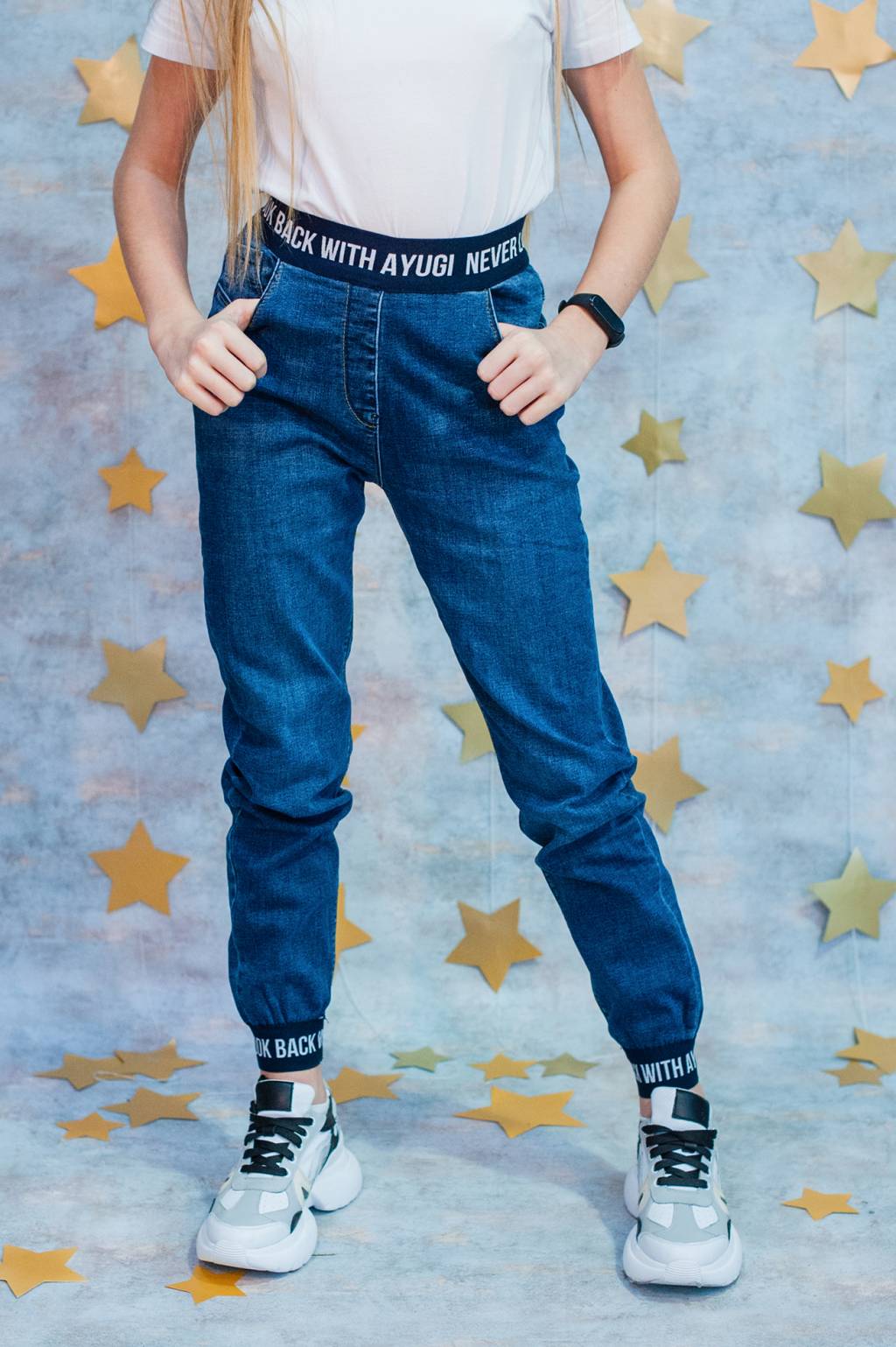 

Джинсы A-yugi Jeans 140 см Синий