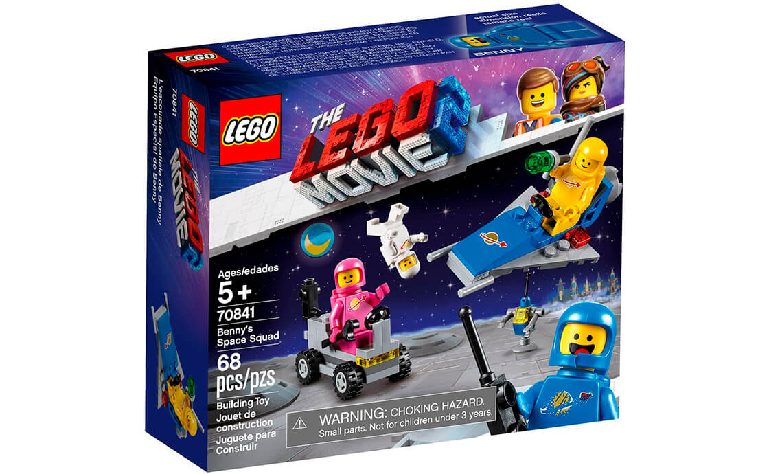 

Конструктор LEGO Космический отряд Бенни 68 деталей (70841)