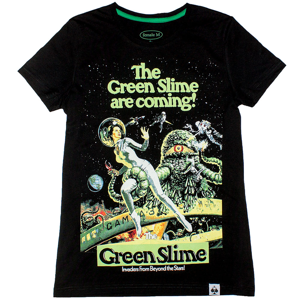 

Футболка Lucky Humanoid женская Green Slime, Футболка Lucky Humanoid женская Green Slime, L