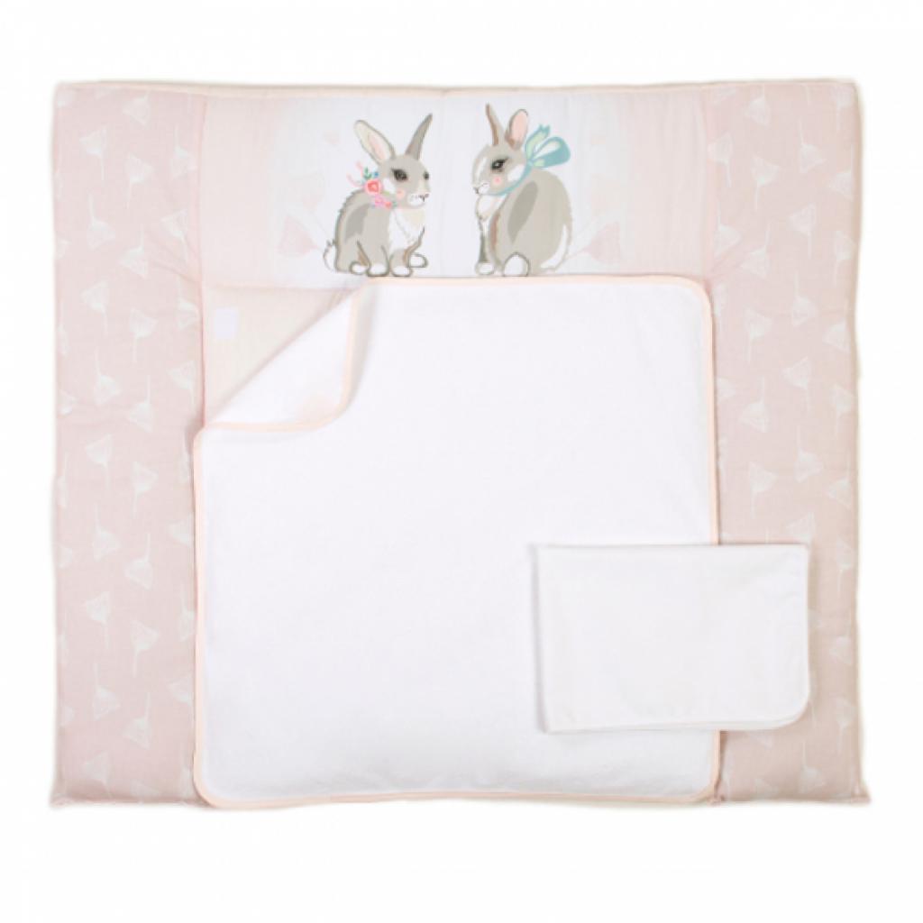 

Пеленальный матрасик Верес Summer Bunny pink (72*80) (426.4)