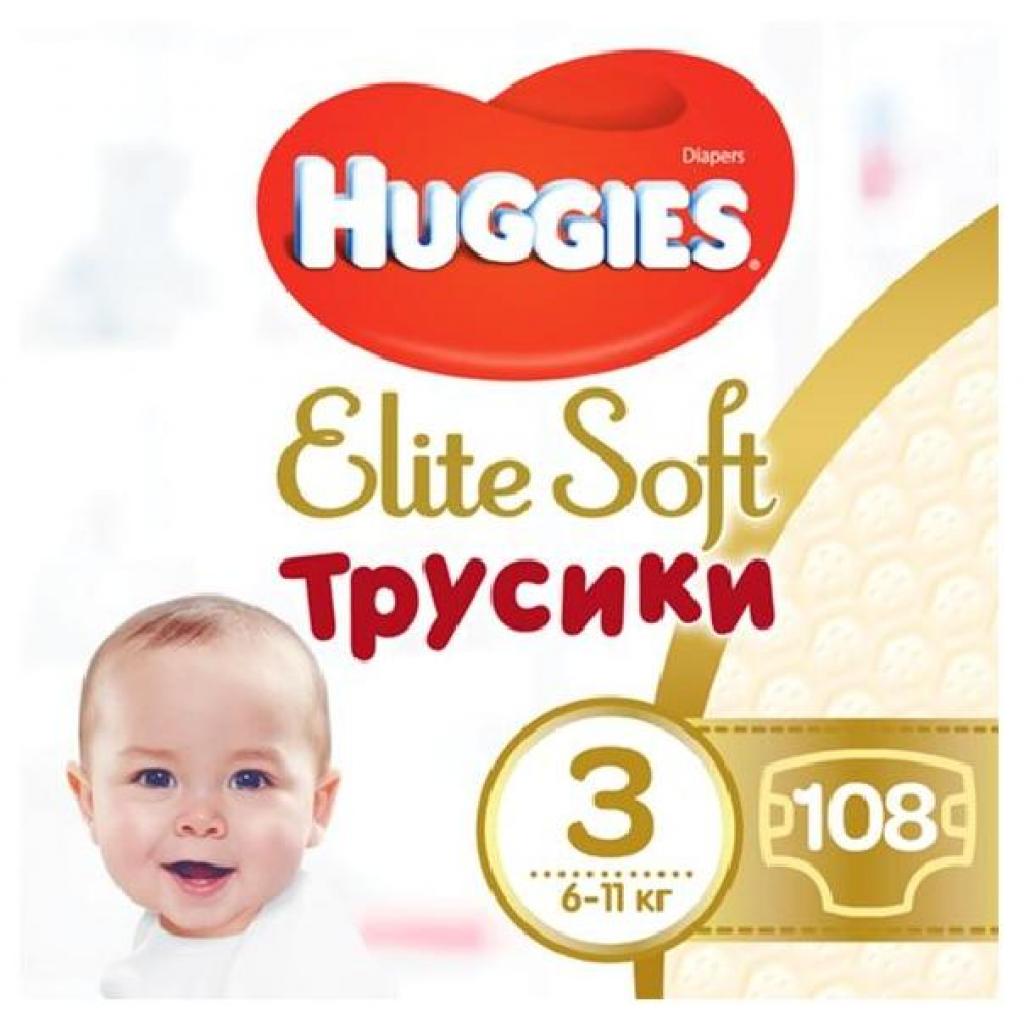 

Подгузник Huggies Elite Soft Pants M размер 3 (6-11 кг) Box 108 шт (5029053547091)