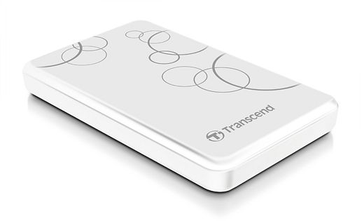 

Внешний жесткий диск HDD 2.5" USB 2.0 1Tb Transcend StoreJet White (TS1TSJ25A3W)