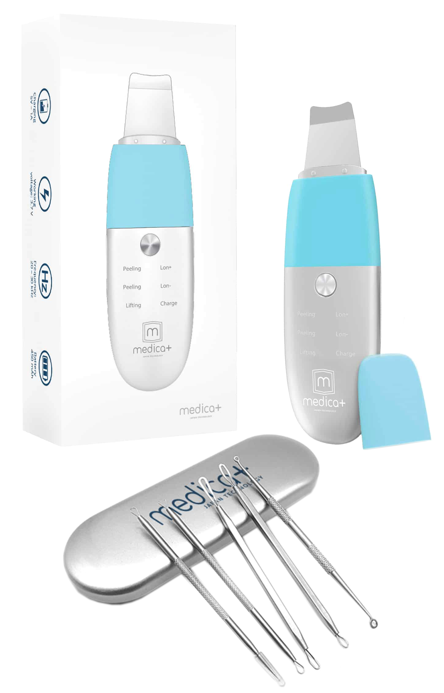 

Скрабер для лица Medica-Plus VIBROSCIN 8.0 + ИНСТРУМЕНТЫ ДЛЯ ЧИСТКИ ЛИЦА