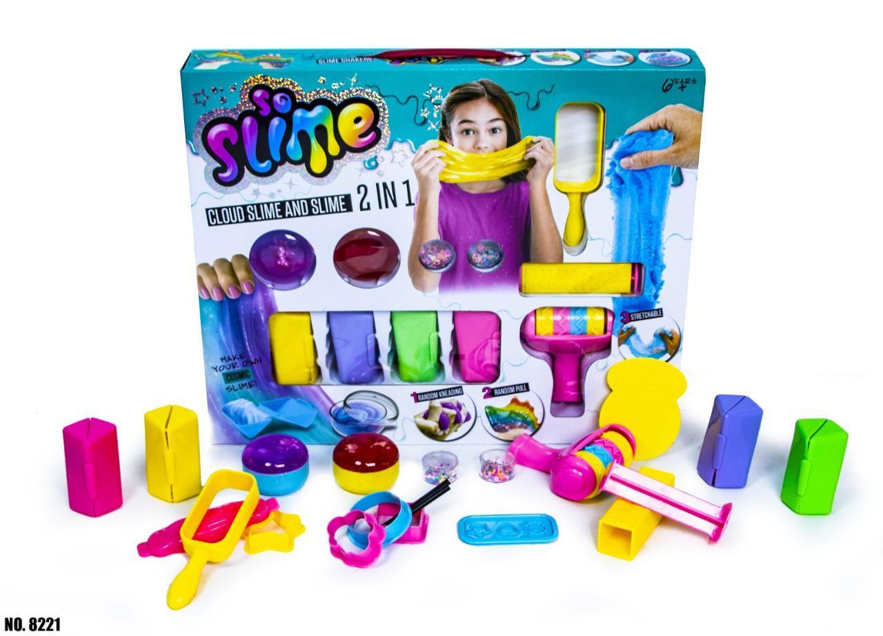 

Слайм-кинетический песок Slime 2 в 1 8221 (ftsd-298)