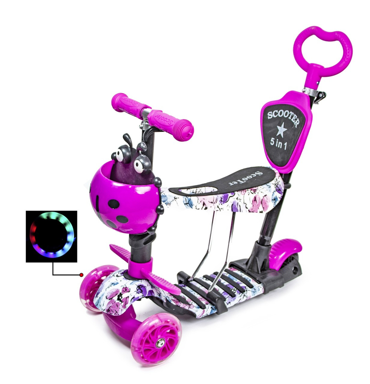 

Самокат Best Scooter 5 в 1 Маки (ftsd-288)