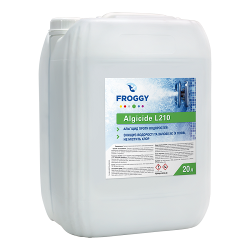 

FROGGY Algicide L210 - уничтожает все виды водорослей 20 л.
