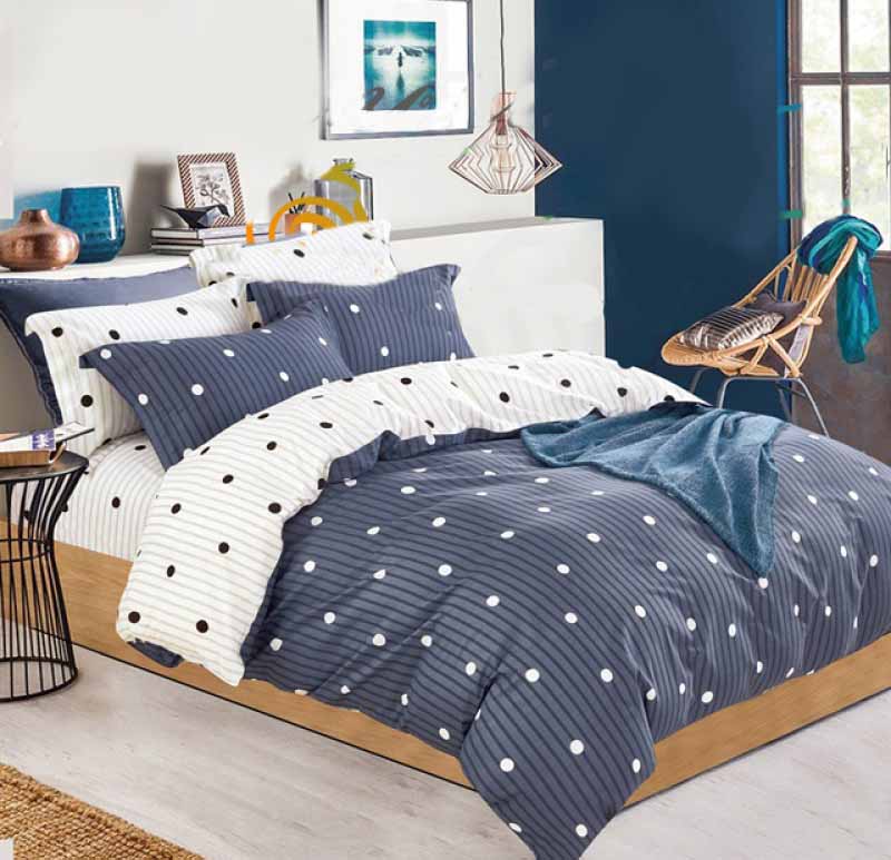 

Комплект постельного белья Time Textile 200x220 см Серый 000126096