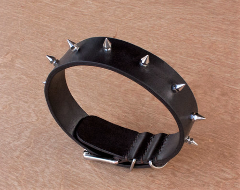 

Ошейник с шипами (ld089) Lockdog M (30-44 см) Черный 000125685