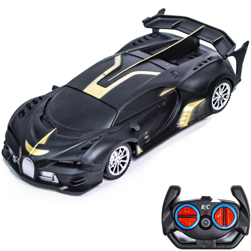 

Машинка на радиоуправлении "Bugatti" YJ Toys Черно-желтый 000125915