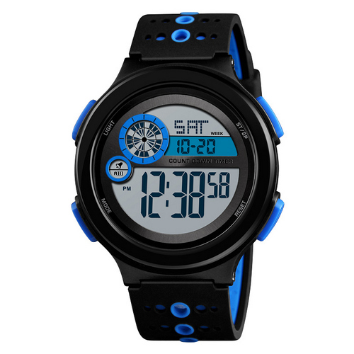 

Мужские наручные часы (1374 Blue) Skmei 46 мм Черный 000125357