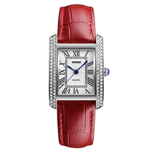 

Женские наручные часы (1281 Orange-Silver) Skmei 29x29 мм Серебряный 000125322