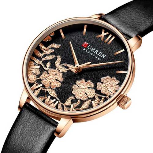 

Женские наручные часы (9065 Cuprum-Black) Curren 32 мм Бронзовый 000125281