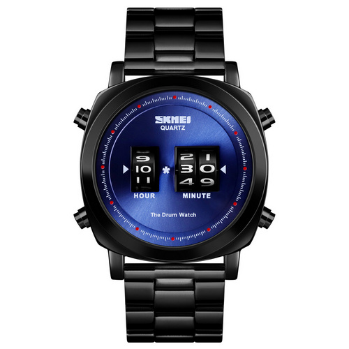 

Мужские наручные часы (1531 Black-Blue) Skmei 44 мм Черный 000125151