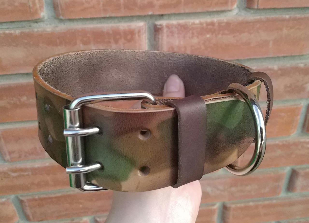 

Кожаный ошейник для собак (ld088) Lockdog XL (56-70 см) Камуфляжный 000125632