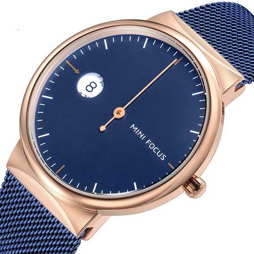 

Мужские наручные часы (MF0182G.03 Blue-Cuprum-Blue) Mini Focus 40 мм Синий 000125210