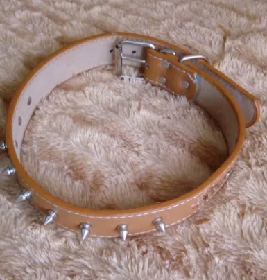

Ошейник с шипами (ld090) Lockdog L (45-55 см) Бежевый 000125639