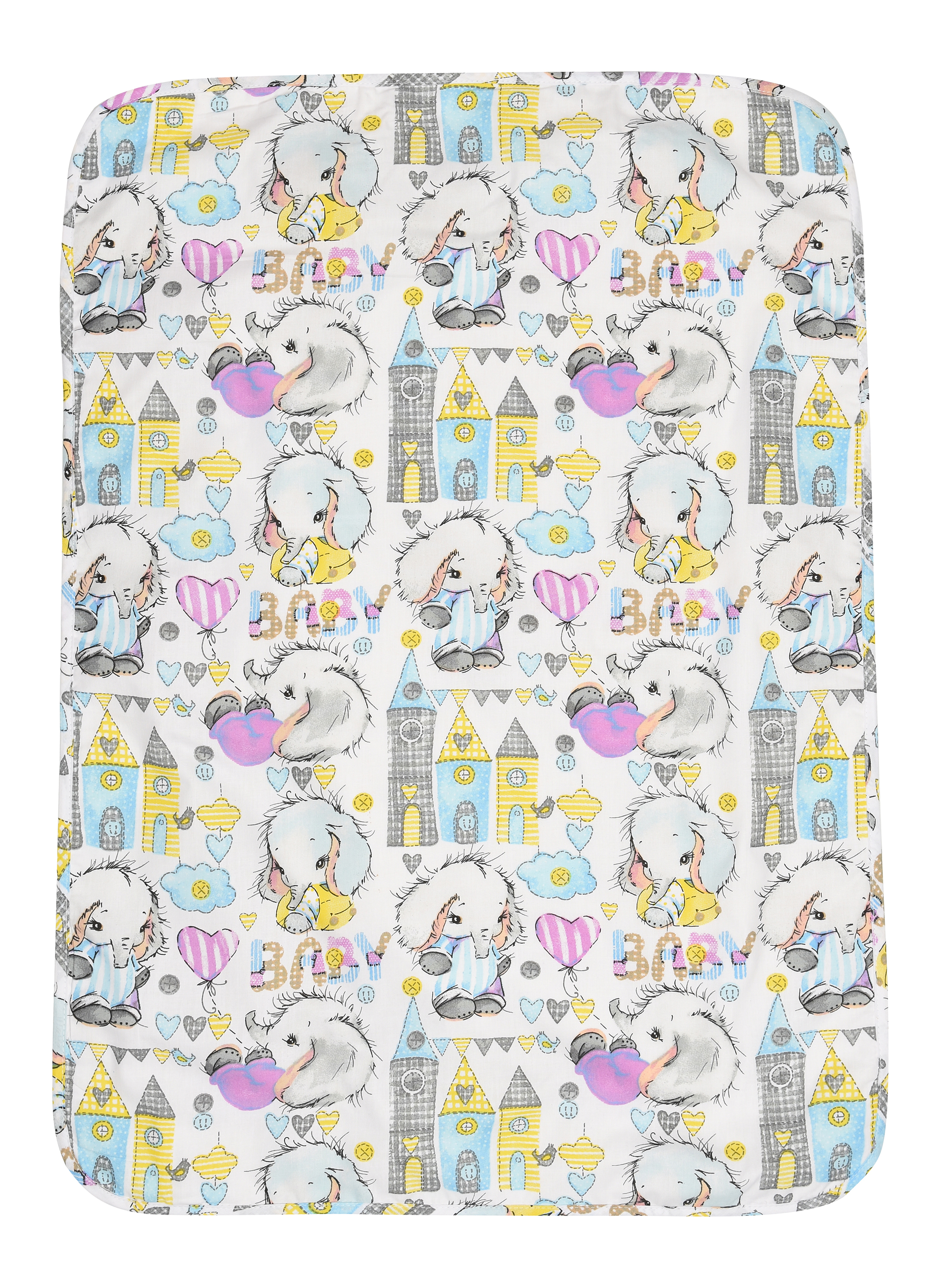 

Пеленка двухсторонняя непромокаемая Эко Пупс Eco Cotton 50х70 см Cлоник Baby (EPG10N-5070be) (2100033770012)