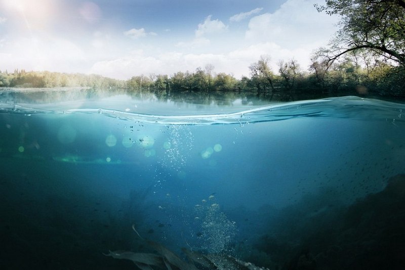 

Фотообои LaPrint Под водой Шагрень (100872)