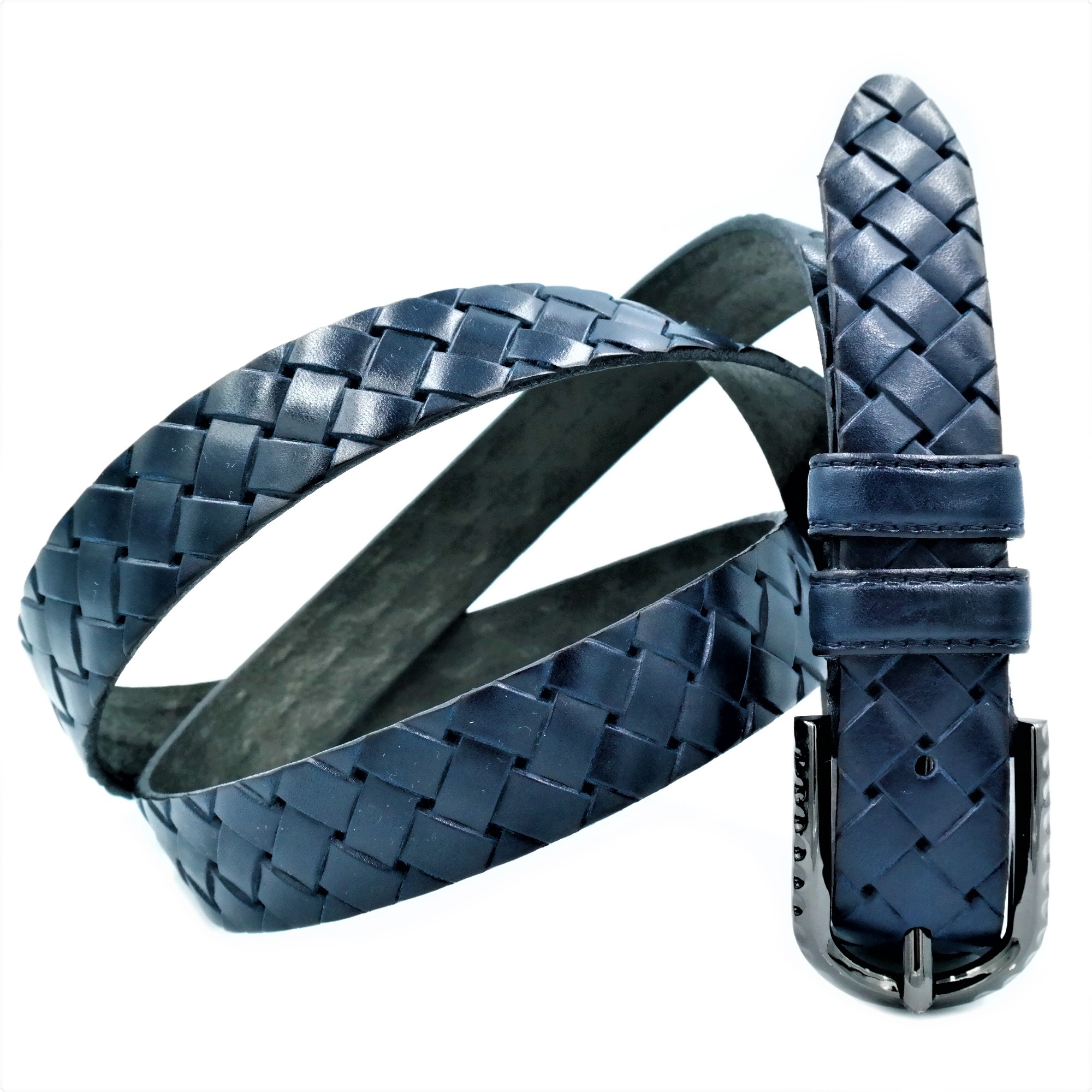 

Ремень женский брючный LEMON Тёмно-синий 0288zh-2.5k