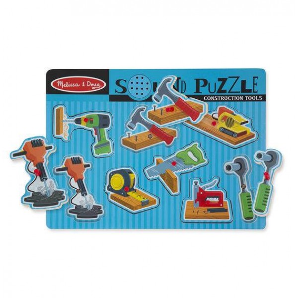 

Звуковой пазл Строительные инструменты Melissa&Doug