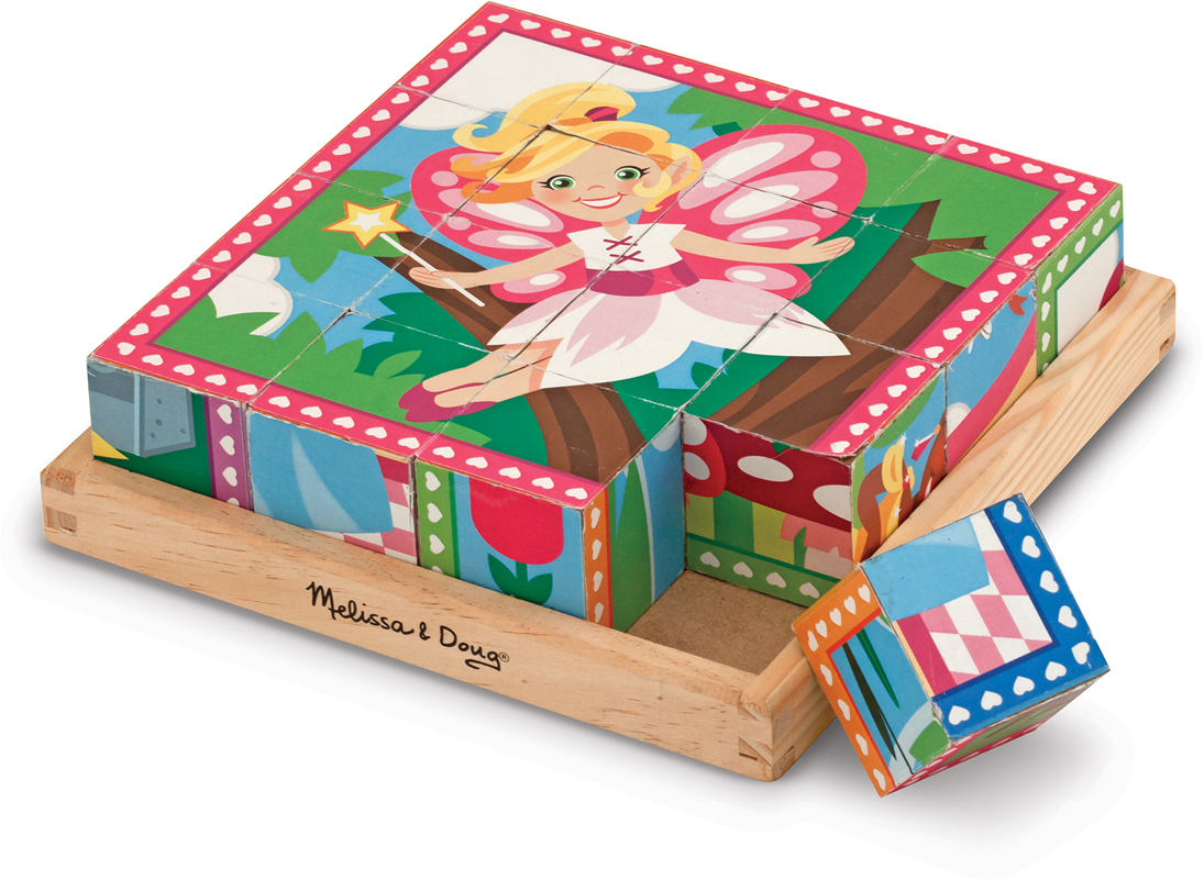 

Кубики Пазл Принцессы и Феи Melissa & Doug