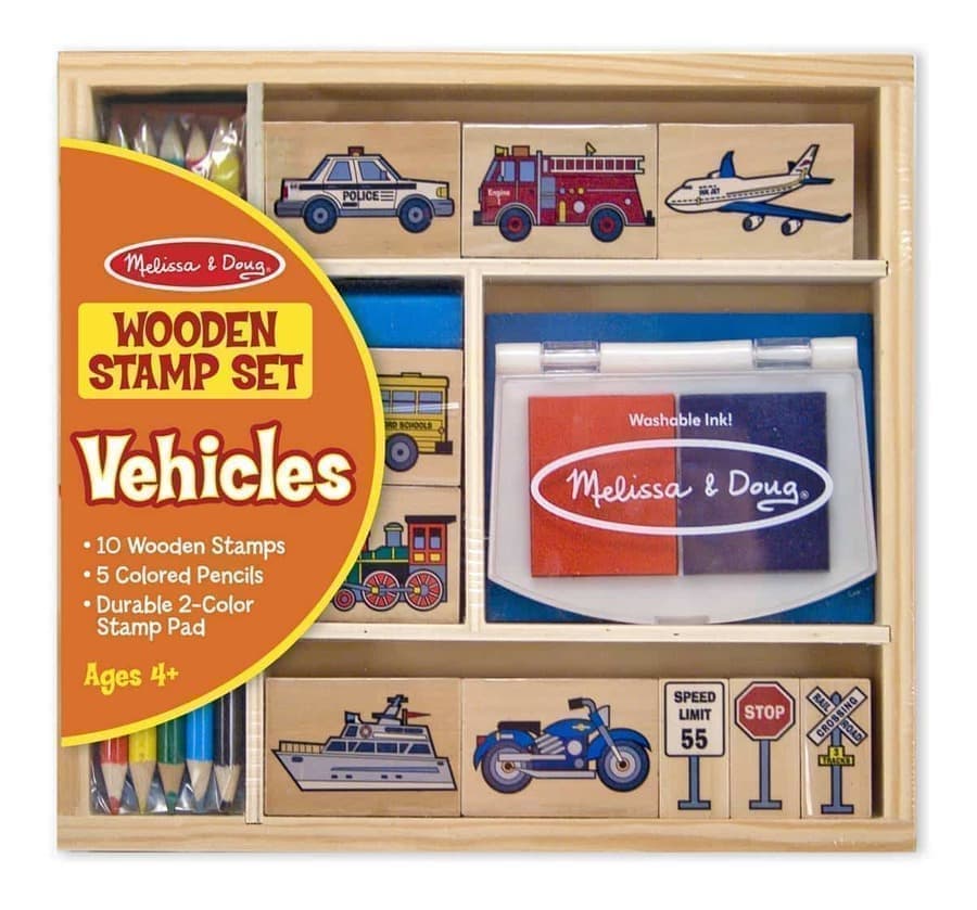 

Набор штампов Машинки Melissa & Doug