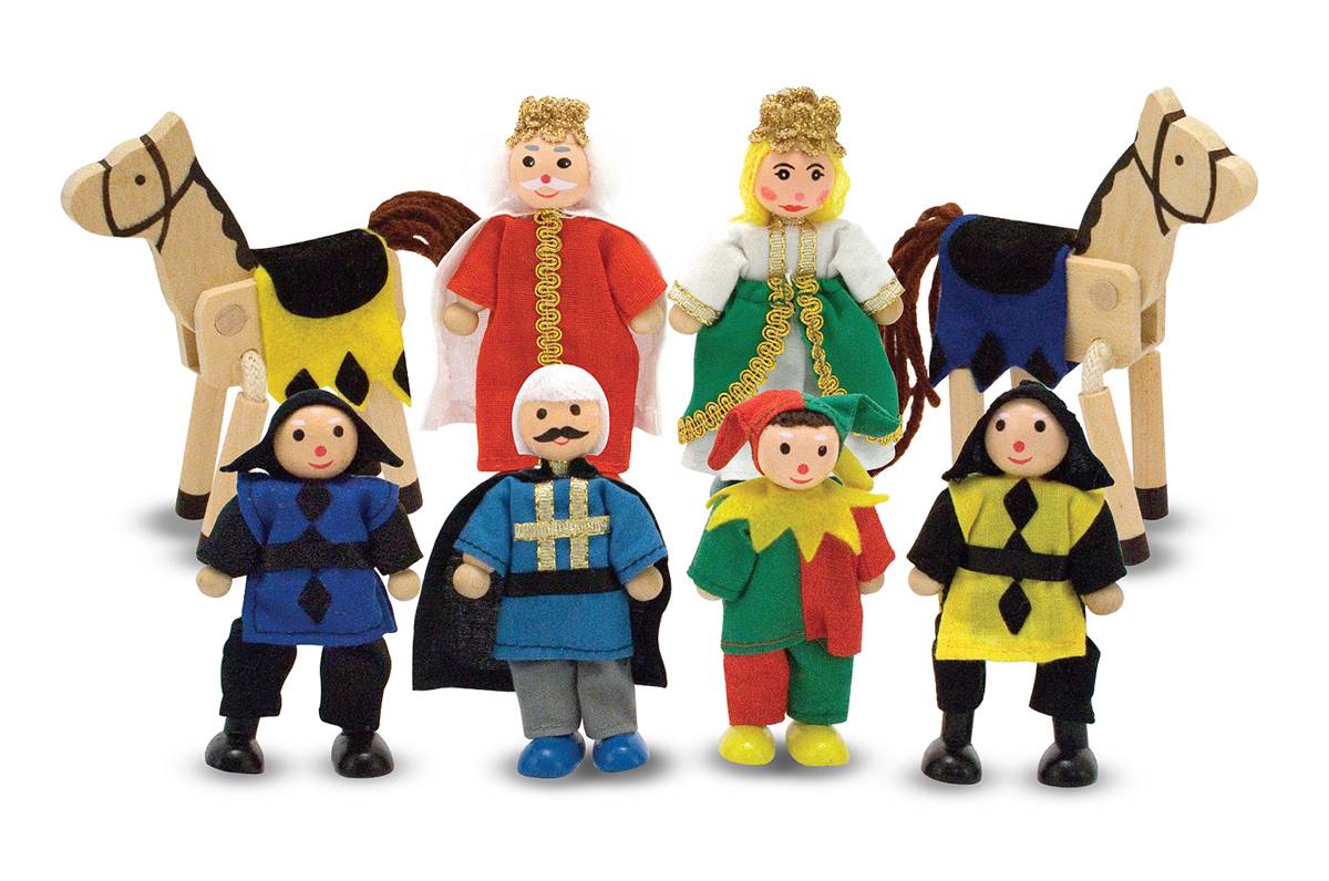 

Деревянные фигурки для рыцарского замка Melissa&Doug
