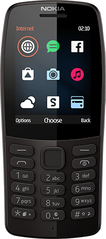 

Мобильный телефон Nokia 210 Dual Sim Black