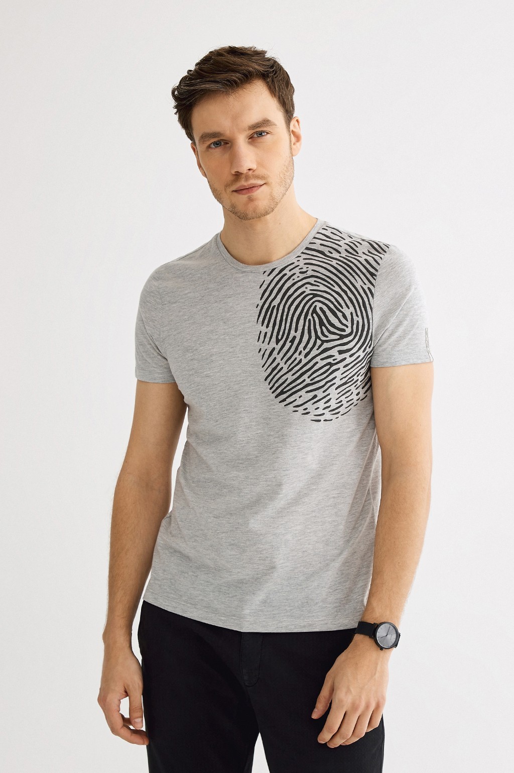 Футболка AVVA XL серая (A01S1258 8698669756806) от продавца ...