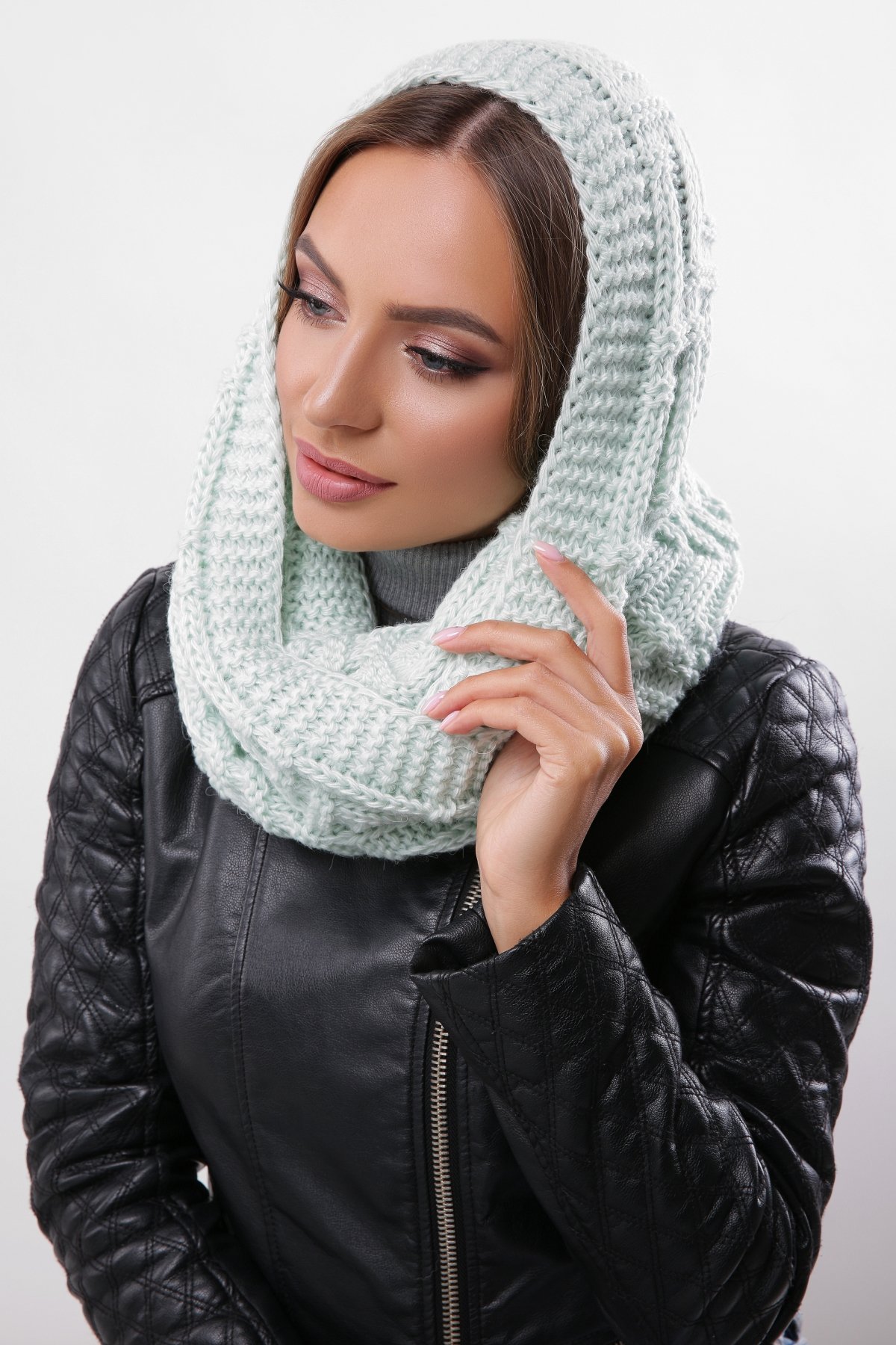 

Снуд 296 Pretty Woman UNI мята