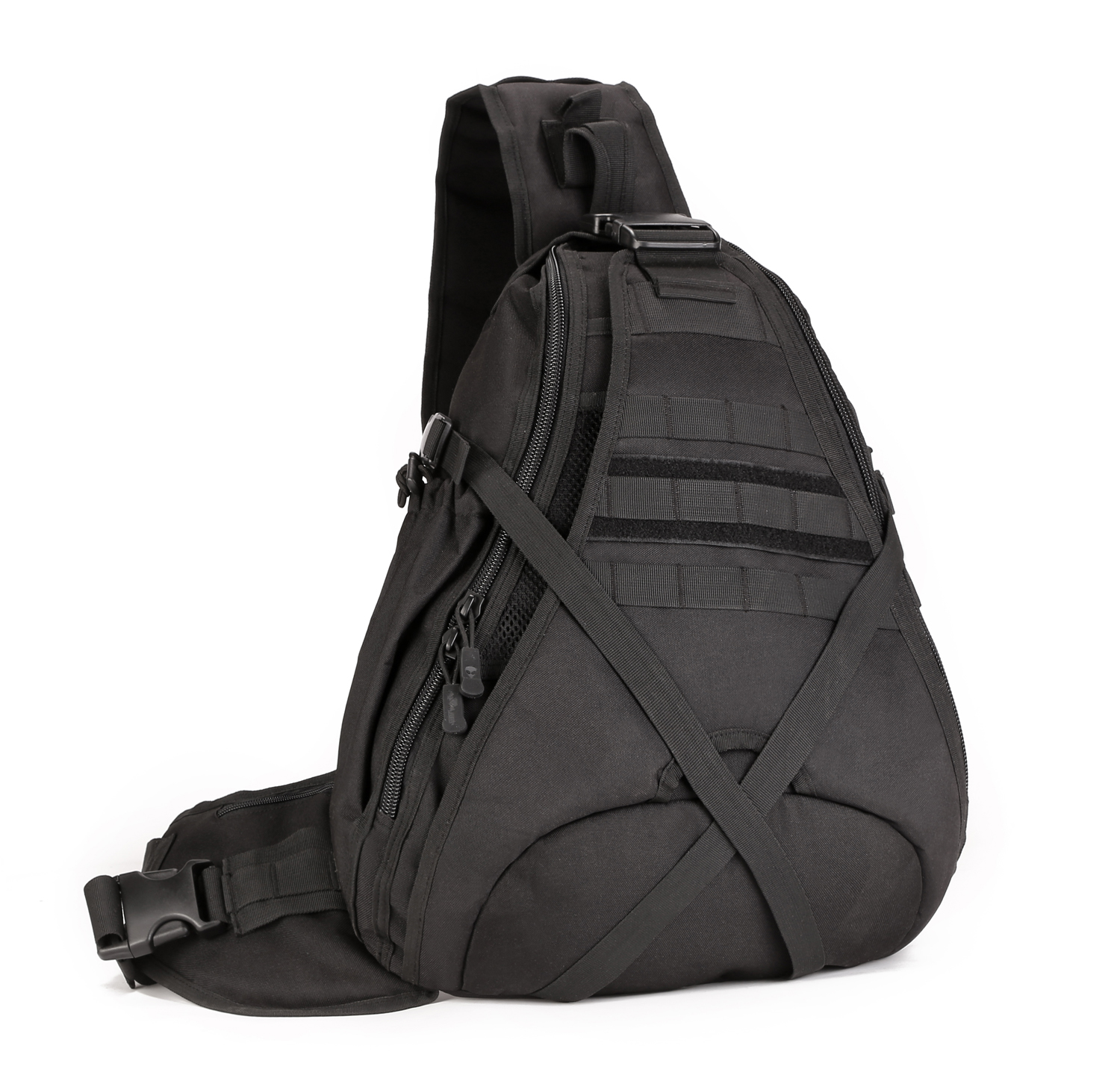 

Рюкзак однолямочный тактический городской Protector Plus X214 black (new_93884)