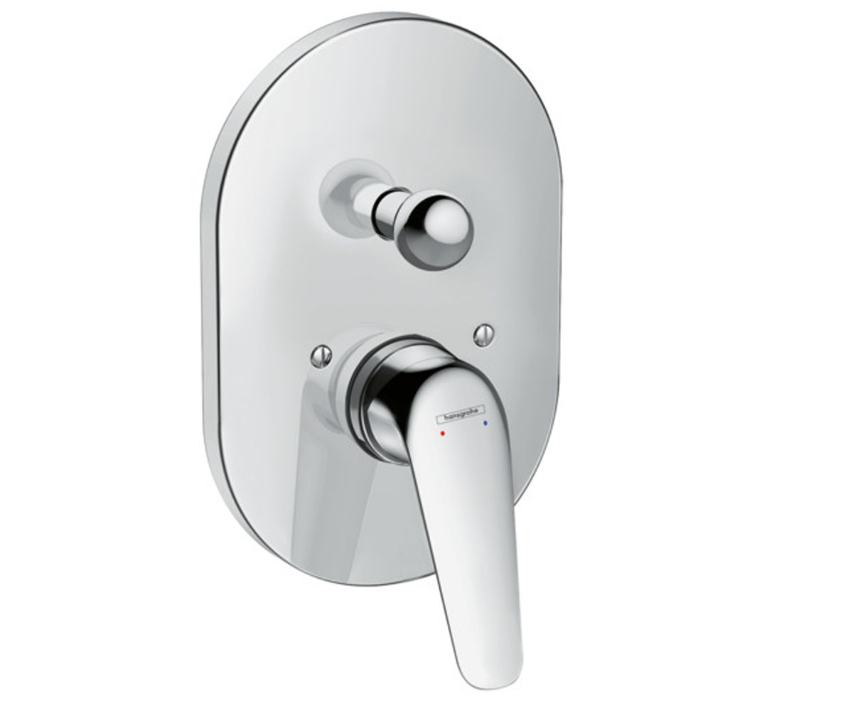 

Смеситель с переключателем HANSGROHE NOVUS 71047000