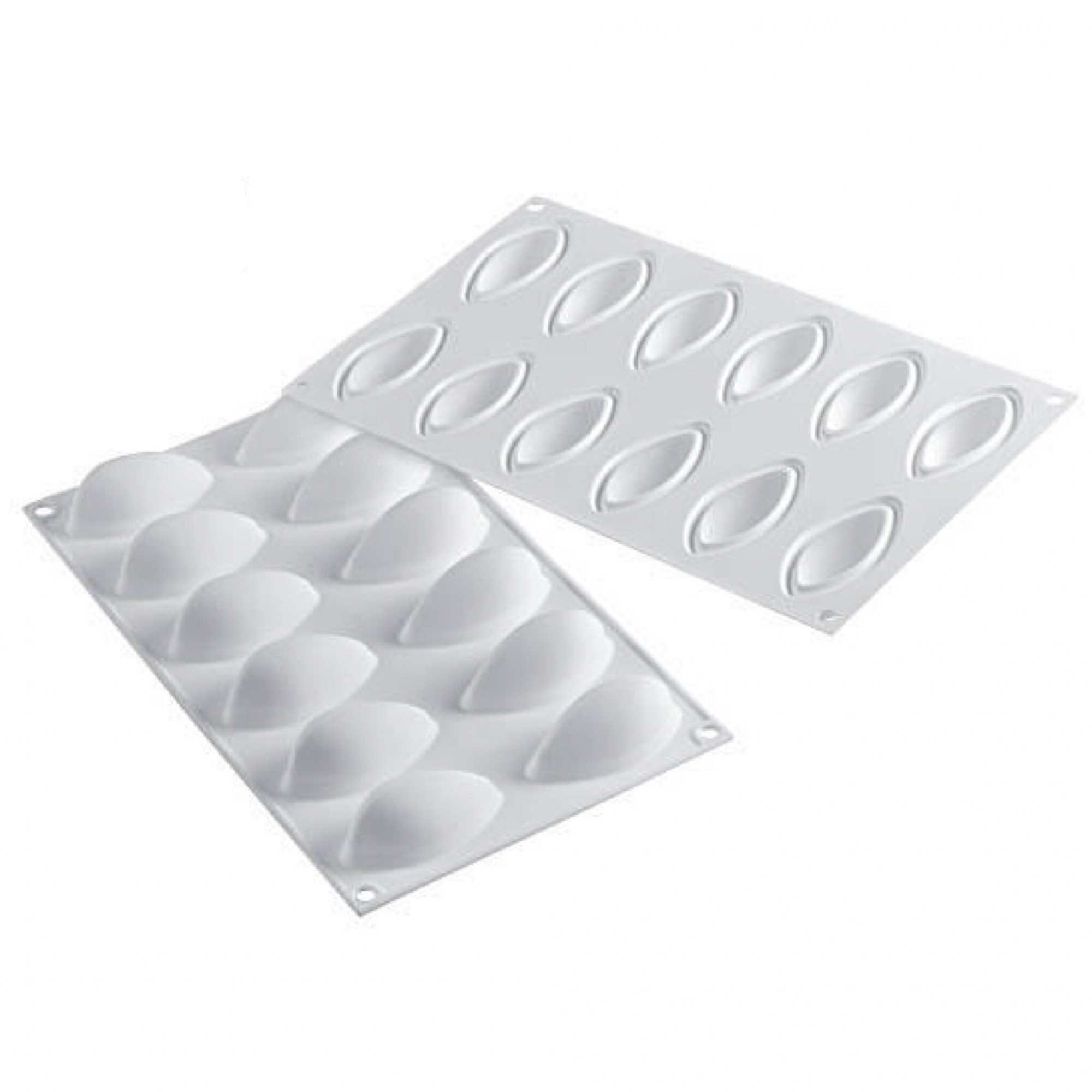 

Форма Silikomart Quenelle24 300х175 мм h 28 мм для выпечки