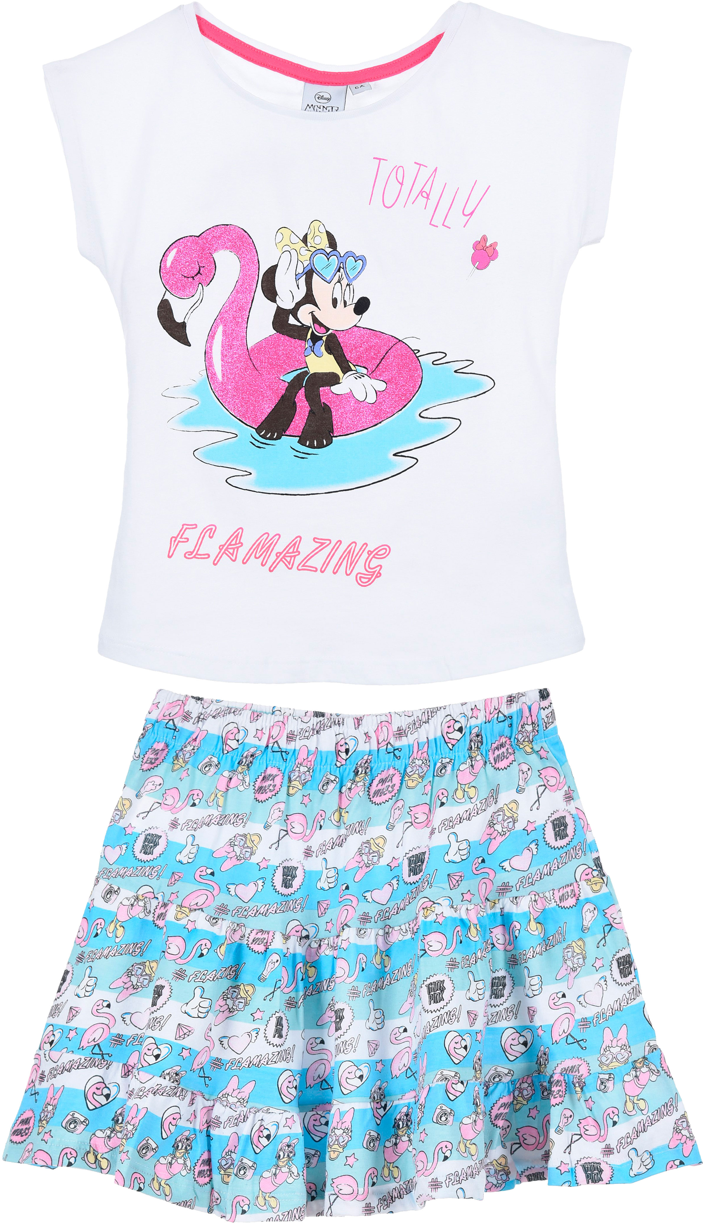 

Костюм (футболка + юбка) Disney Minnie SE1432 98 см Синий (3609083439577)