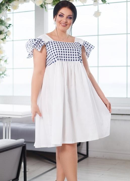 

Платье G&M k-68303 - Размер цвет белый, Платье G&M k-68303 50-52 Размер цвет белый