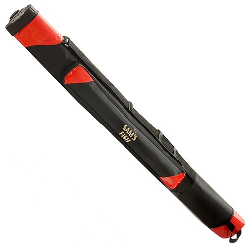 

Чехол для спиннингов Sams Fish 130 см х 9 см полужесткий (SF23872) -Красный + Черный