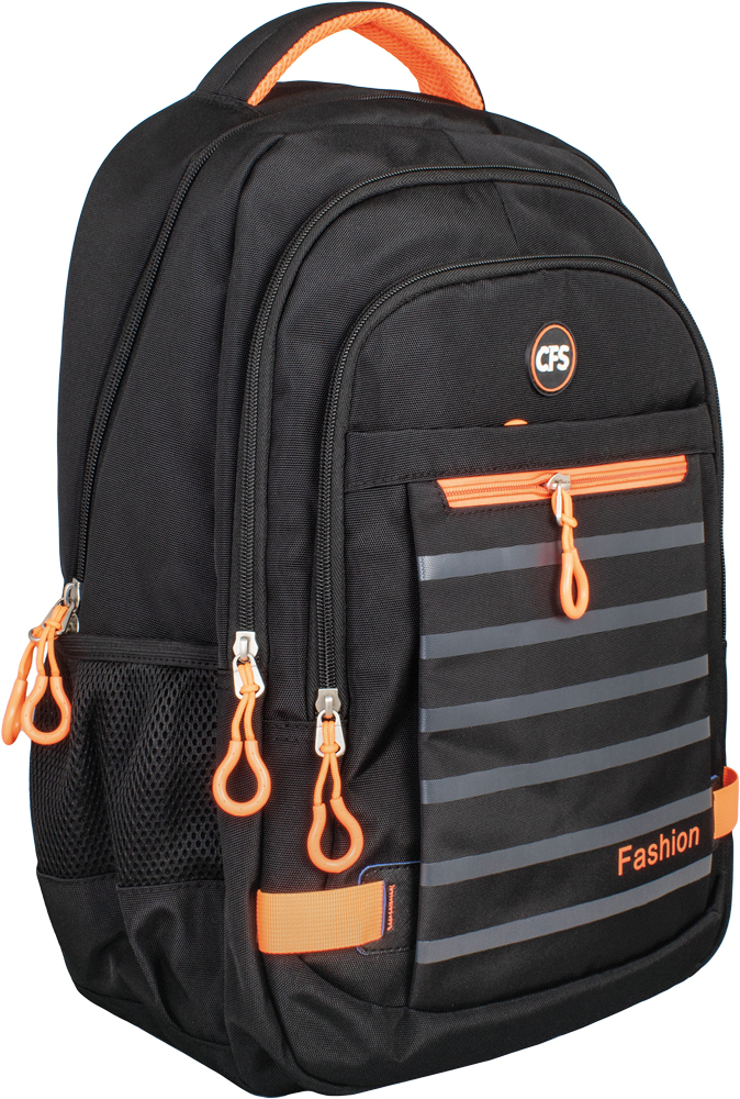 

Рюкзак молодежный Cool For School 19" 820 USB мужской 0.7 кг 26-35 л Черный с серым (CF86593)