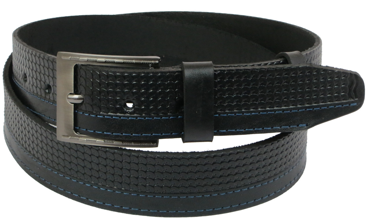 

Мужской кожаный ремень под джинсы Skipper supersumka (TР0121113-40)