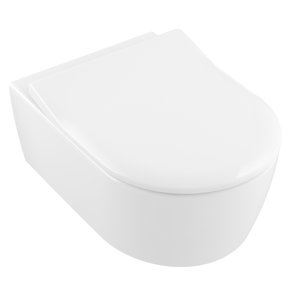 

Унитаз подвесной Villeroy & Boch Avento Rimless с крышкой SoftClosing (5656RS01)