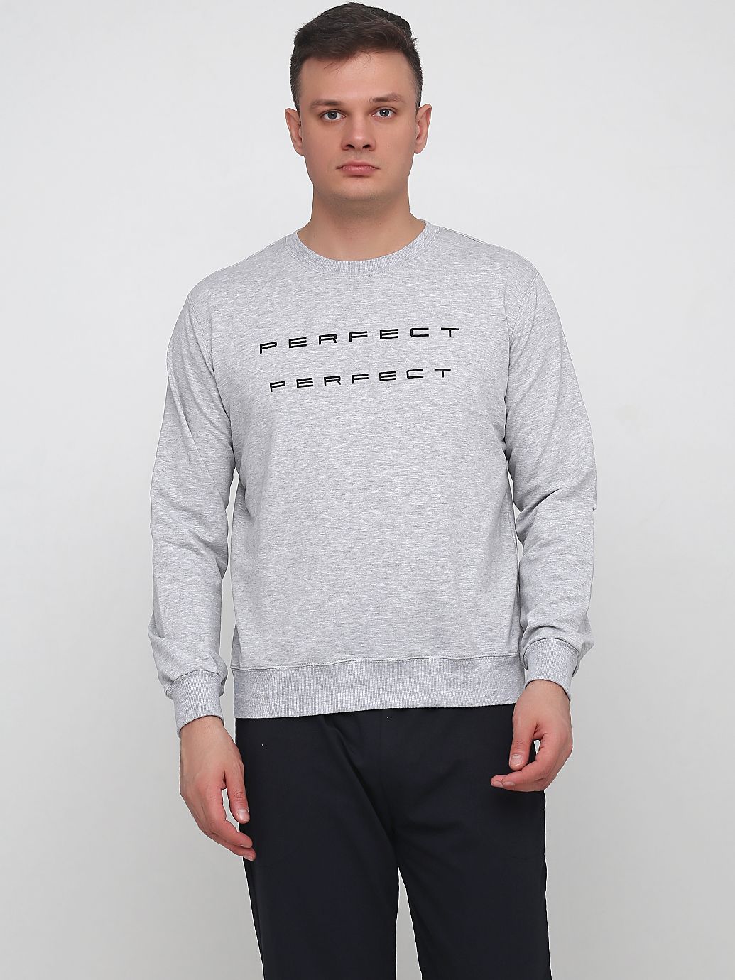 

Свитшот Malta М430-13-Н  (46) Светло-серый, Свитшот Malta М430-13-Н S (46) Светло-серый