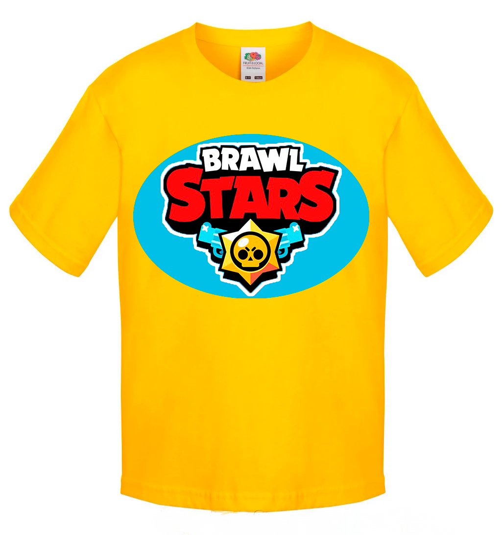 

Футболка Fruit of the Loom Brawl Stars Желтый 152 см B3B14BM2152