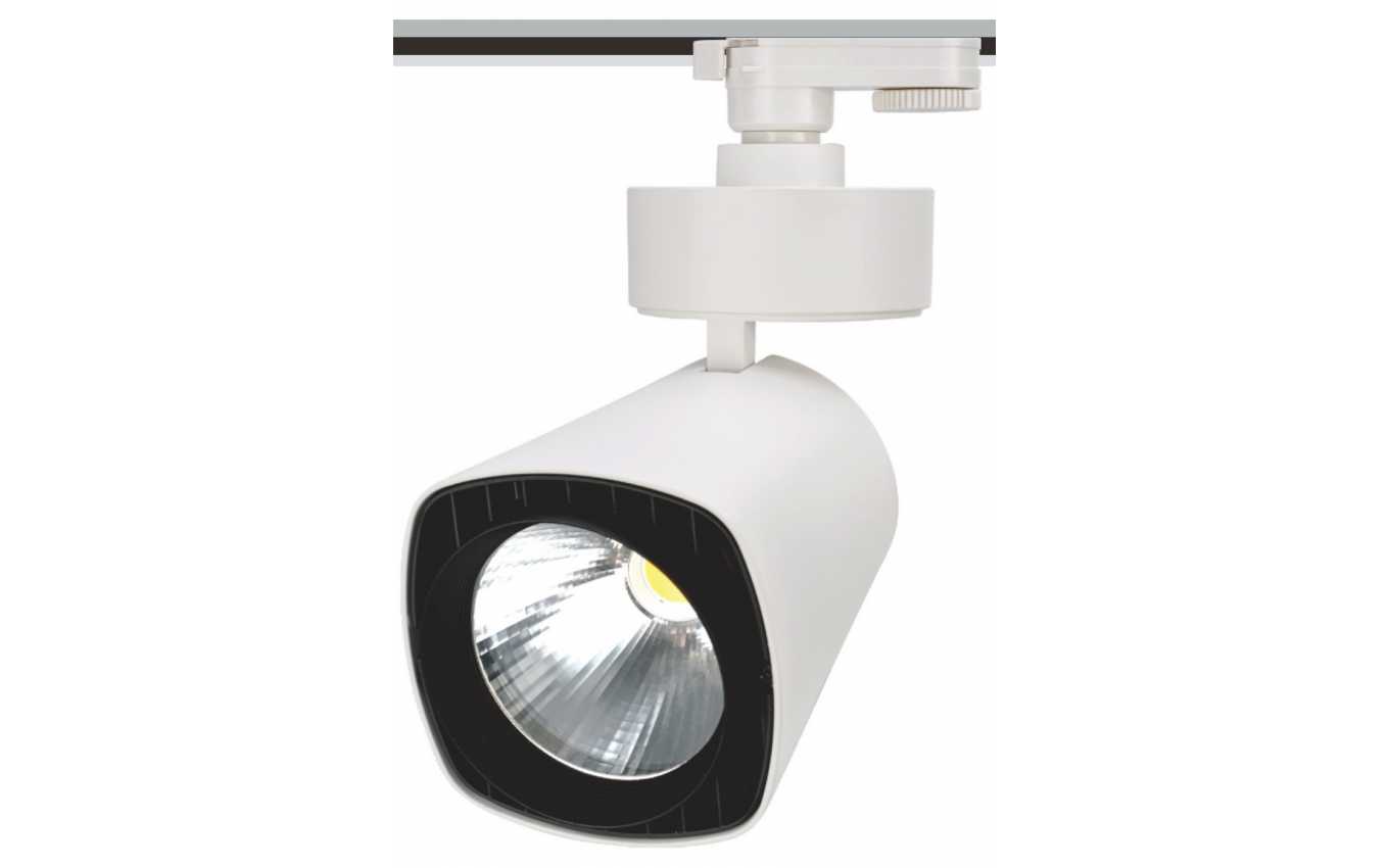 

Трековый светодиодный светильник NVC TLED319 50W 4000K угол 24° цвет белый